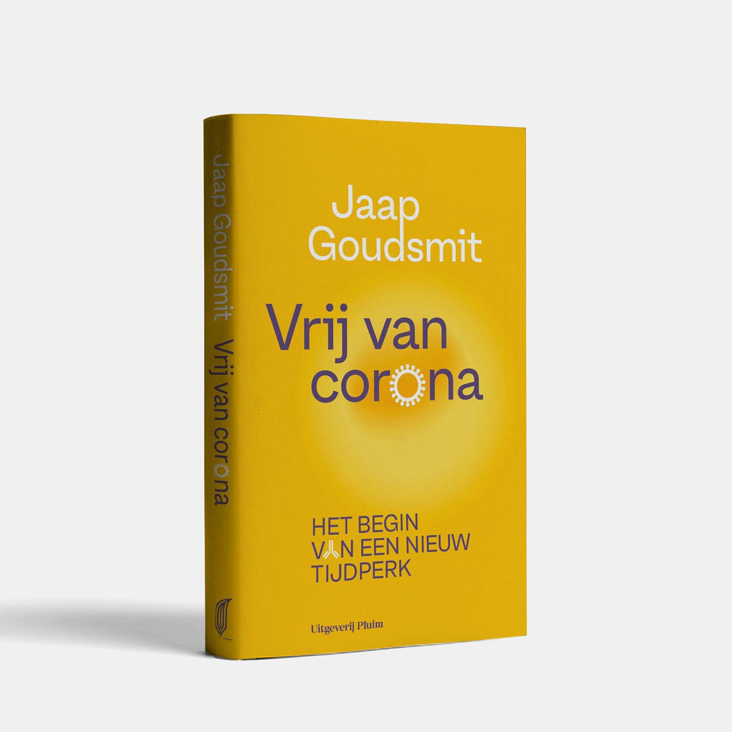 Jaap Goudsmit's nieuwste boek: Vrij van corona